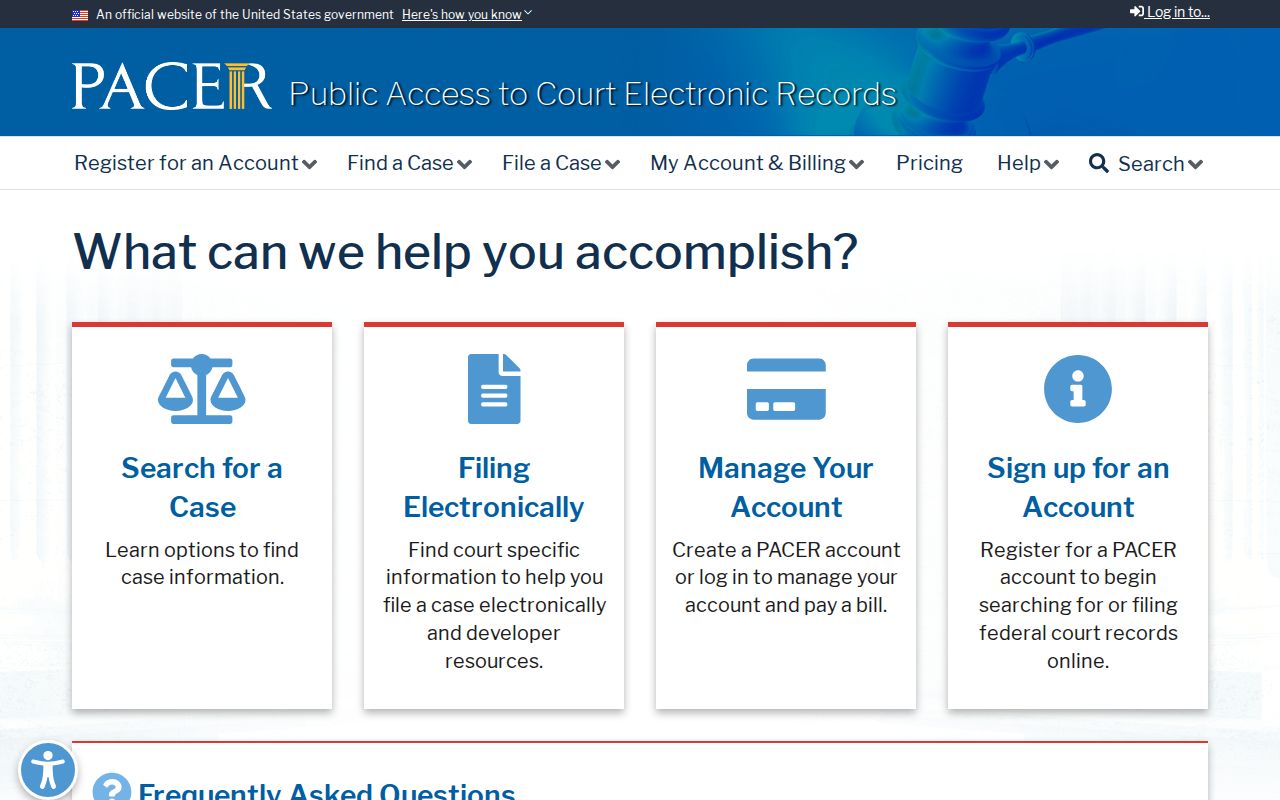 PACER federal criminal case record search for Martin matters