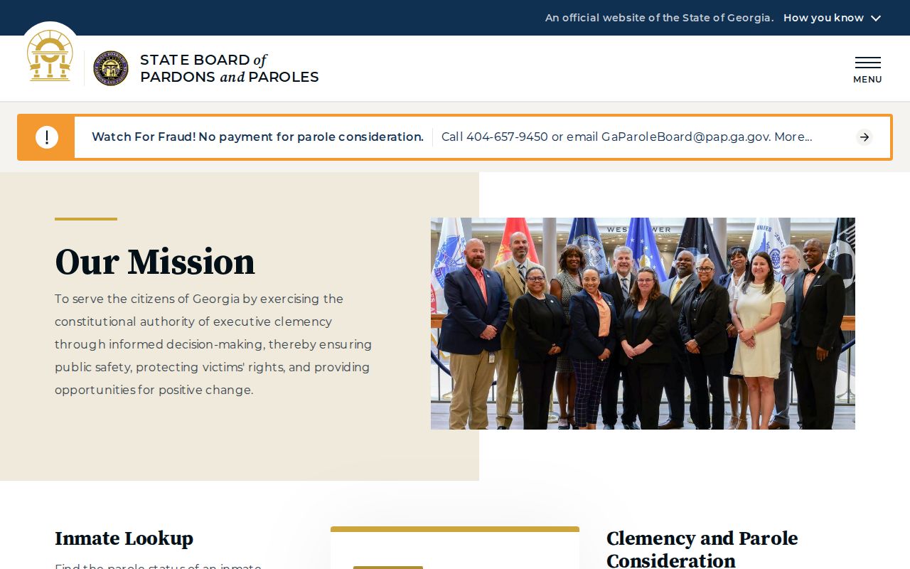 Georgia parole record resource for Martin criminal cases